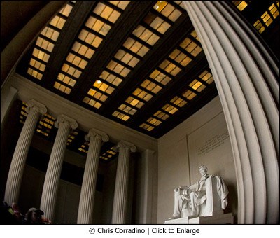 Lincoln Memorial by Chris Corradino