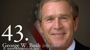 43. George W. Bush