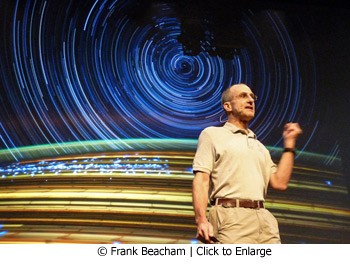 Donald Pettit star trail