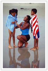 NYIP - Family on the Beach