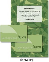 Kiva gift card