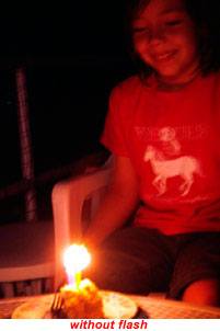 without flash without flash