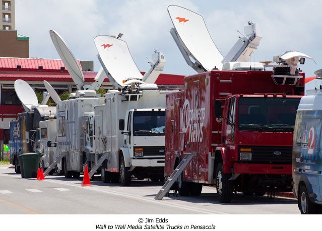 Jim Edds media trucks