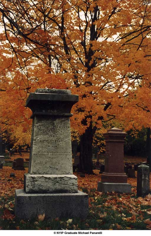 Autumn Tombstone