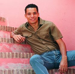 Young man smiling photo