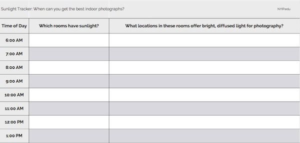 Tracking Your Best Indoor Photography Light