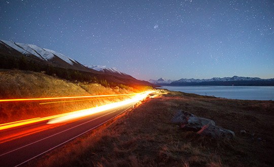 How to Photograph Car Light Trails
