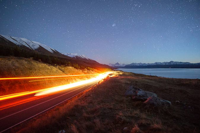 How to Photograph Car Light Trails