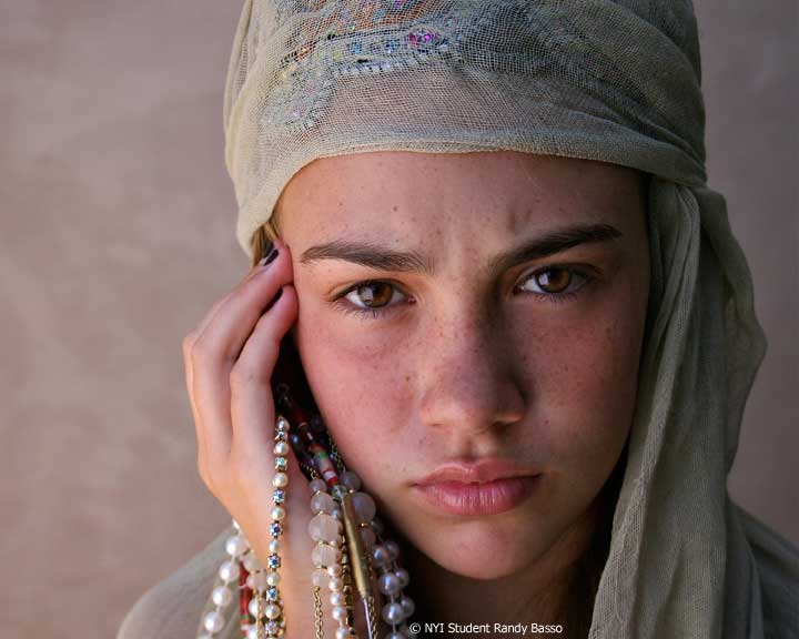 Picture of the Month Woman with Beads